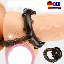 Penis Bondage Verbesserung Erektion und Verlängerung zeit Ballstrecher Penisring