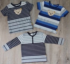 Baby Kind Kleidung Set Paket Steiff mit dem Knopf im Ohr Streifen Mix Bär 92 cm