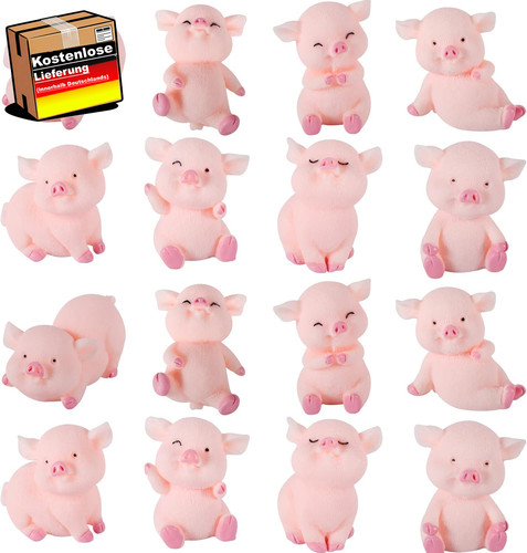 Mini schwein figuren - figuren, set