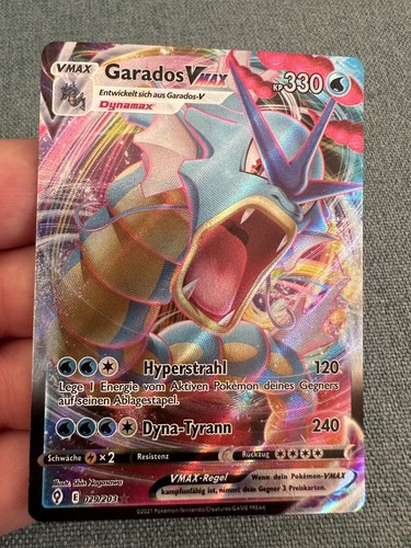 Pokémon tcg garados vmax - tcg,