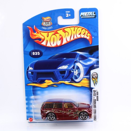 Hot wheels 2003 - wheels, card