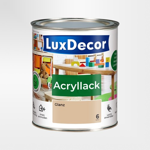 Acryllack glänzend holzlack - acryllack,