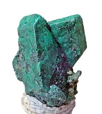 fine MALACHITE pseudomorph