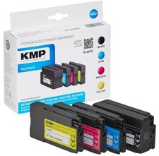 KMP Tinten-Multipack H166VX, color + schwarz als XL - kompatibel zu HP953XL