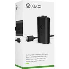 Microsoft Xbox Play & Charge Kit Ladegerät - Schwarz [B-Ware]