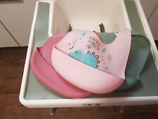 Silikonmatte für Ikea Antilop und 3 Silikon Lätzchen