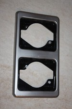 Berker Modul MB / STAR Edelstahl 2-fach Rahmen senkrecht