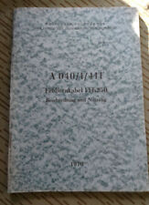 NVA VORSCHRIFT A 040/1/411 FELDFERNKABEL FFK 250