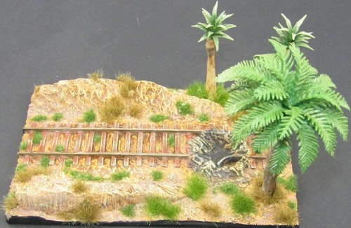 Diorama 1 unbemalte - 1,