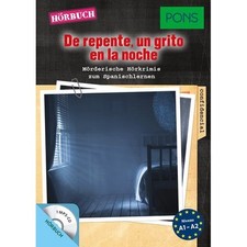 Mit Spannung SPANISCH lernen für Anfänger Lernkrimi Hörbuch MP3-CD Begleitheft