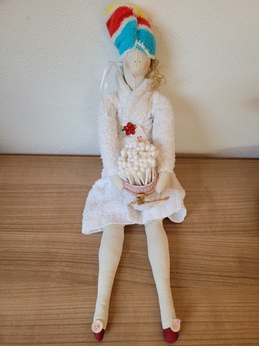 Tilda puppe bademantel - tilda,