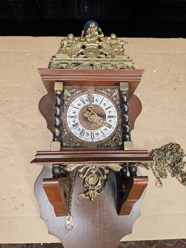 Vintage zaandam zaanse wanduhr - vintage,
