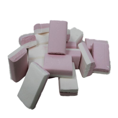Schaumzucker blöcke rosa - schaumzucker,