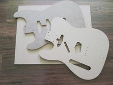 8 mm MDF Platte für Gitarre Bass Schablone template 55x40 cm für eigenes Modell