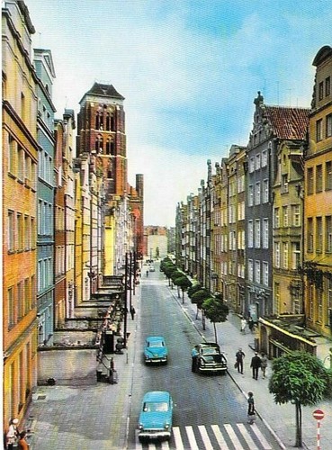 Gdansk danzig ulica piwna - danzig,