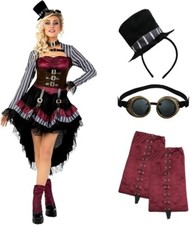 Steampunk kostüm damen - steampunk,