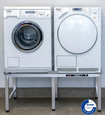Waschmaschinen-Untergestell Doppel Alu, extra hoch TÜV - geprüft extrem robust