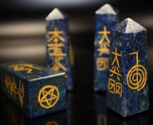 Reiki steine edelstein - reiki, obelisk