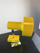Mid Century Wandlampe Strahler 60er 70er Jahre  Space Age Gelb