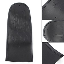 Motorrad Kotflügel Heckfender Bib Pad Leder für Harley Dyna Fat Bob Street Glide