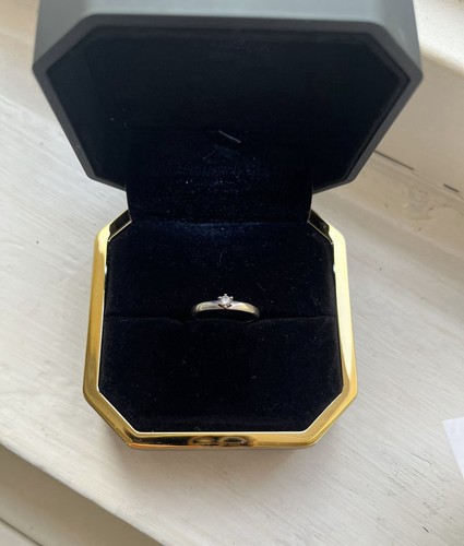 Ring weissgold 333 mit - ring,