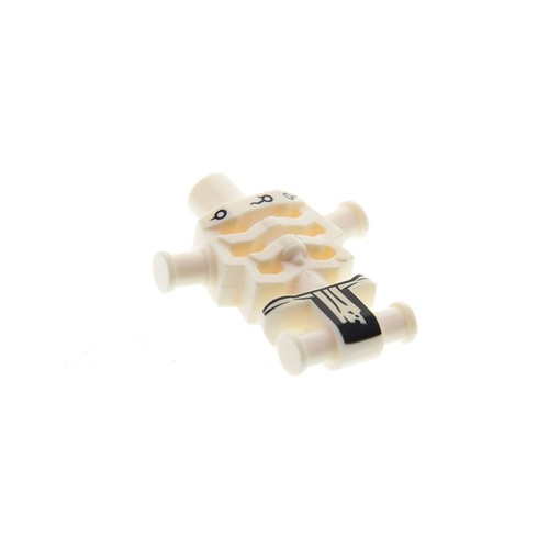 Lego torso figur - torso, skelett