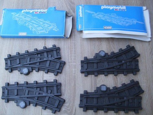 Playmobil train weiche - train,