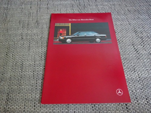 Mercedes 190 prospekt - mercedes,
