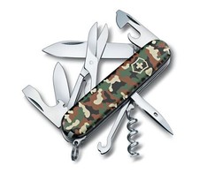 VICTORINOX Taschenmesser Climber Schweizer Offiziersmesser 1.3703.94 Camouflage