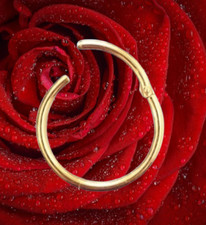 I OHRRINGE CLICKER 6 mm I Echt