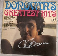 Donovan Autogramm signiert Autograph Signed  Original LP Vinyl 