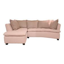Domicil Sofaecke Donna Stoff Cozy 073 mit Rückenkissen Stoff Ditton 05