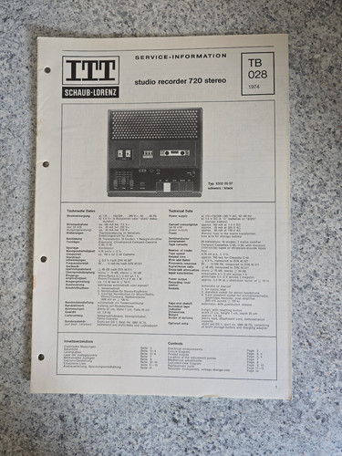 Original itt schaub lorenz - original, schaub-lorenz