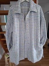 Neu Damen Boucle  Jacke