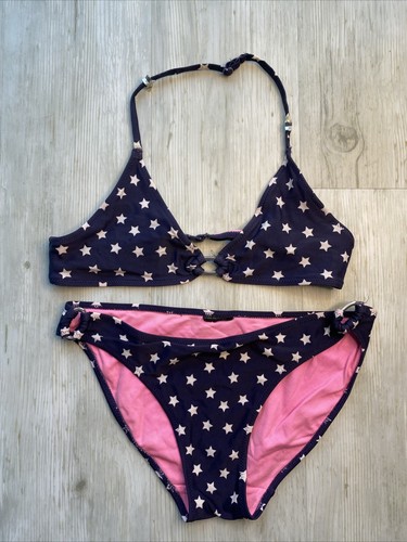 Mädchen bikini blau mit - bikini,