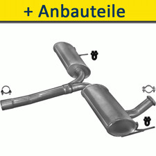 Mitteltopf Auspuff+ für