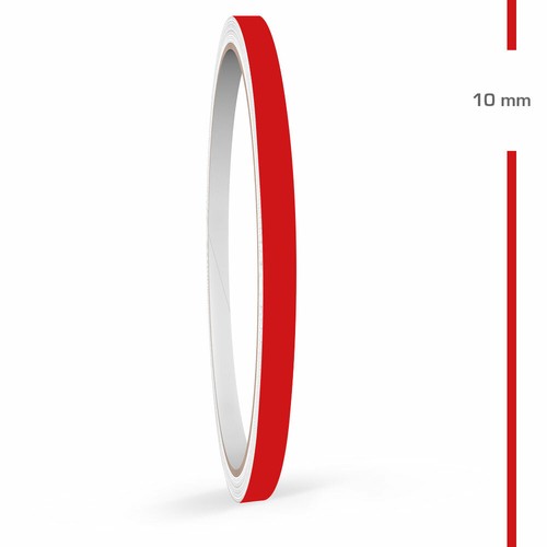 Zierstreifen 10mm meter rot - 10,