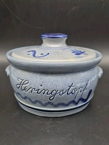 Heringstopf blau 13cm - heringstopf,
