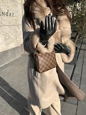 LOUIS VUITTON Trousse Handtasche Tasche Pochette Clutch Damier Ebne Mini Bag