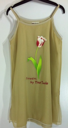 Kleid tina toole 134 beige - kleid,