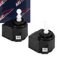 2x AIC Stellelement Leuchtweitenregulierung für AUDI MERCEDES OPEL PORSCHE VW