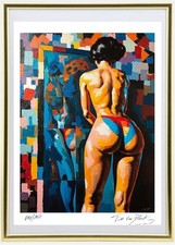 Woman in Mirror #01 - Art