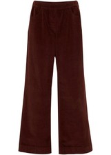 Weite Stretch-Cordhose High-Waist Gr. 48 Ahornrot Damen Cord-Hose Pants Neu*