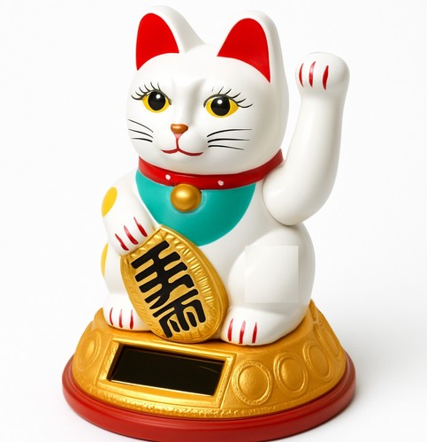 Solar winkekatze glückskatze - solar,