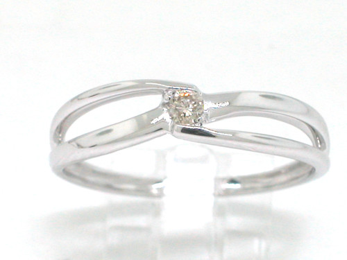 Brillant ring 585 weißgold - brillant,