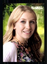 Isabella Wolf Fluch des Falken Autogrammkarte Original Signiert # BC 221380