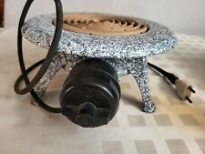 Alte Kochplatte réchaud Electrique Calor émaillé n° 110 Fankreich, solide 1955