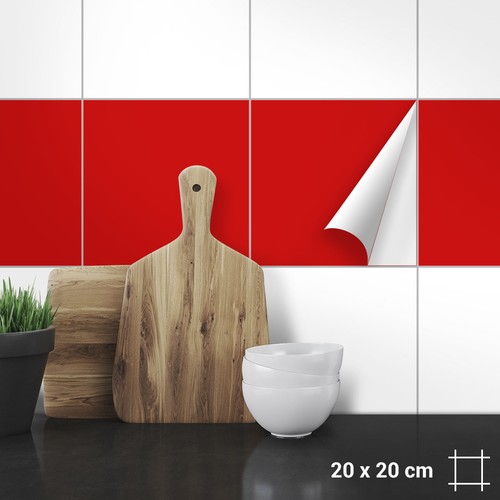Fliesenaufkleber 20 cm - fliesenaufkleber, x