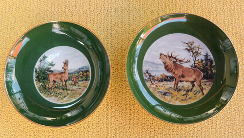 Wandteller/Sammelteller-Hirsch