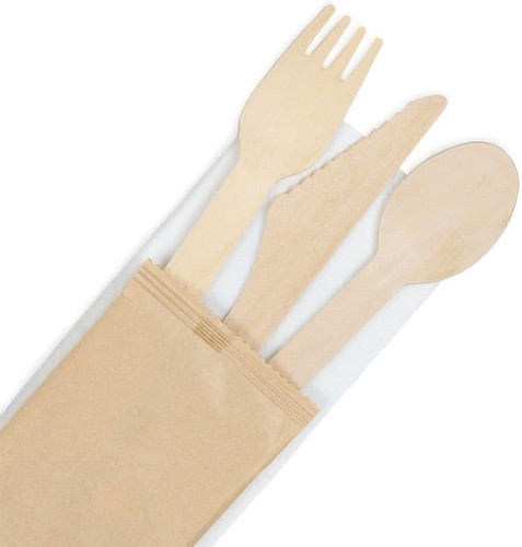 Holzbesteck gabel messer - holzbesteck:,
